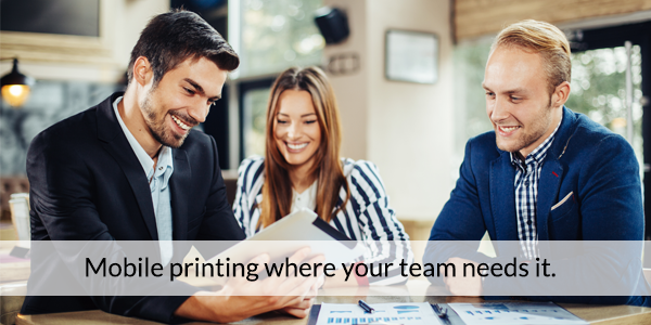 Mobile printing team