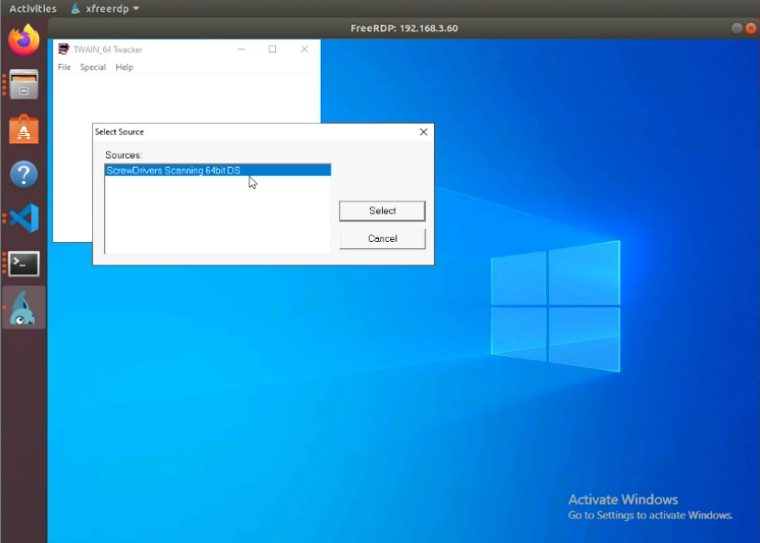 ScrewDrivers® Scanning for Linux